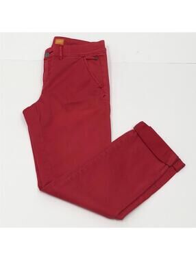 Anthropologie Pilcro cotton pants - size 27 - bleached cherry colour.